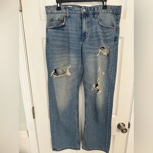 Aeropostale Blue Denim Low Rise Jeans